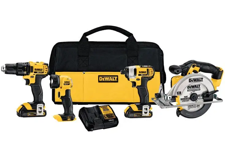 Lithium Ion Combo Kit 20V - Electrical Hand Tools on Sale DeWalt