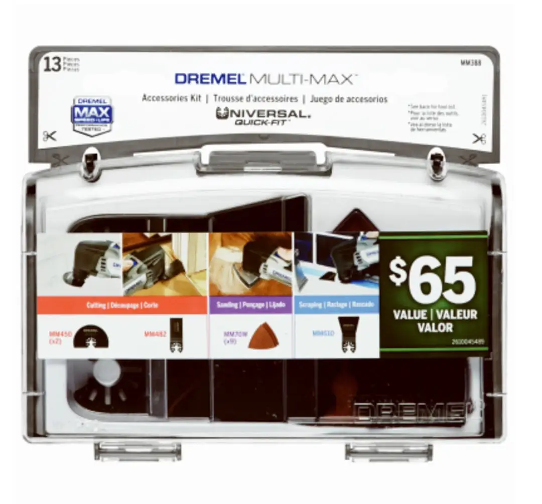 Dremel MM388 Multi-Max Accessory Kit 13 Piece