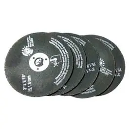 Cut Off Discs 3-Inch 5-Piece Metal and Wood Cutting Master Mechanic