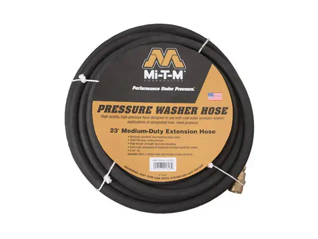 Mi-T-M AW-0050-0176 Pressure Washer Extension Hose 23'