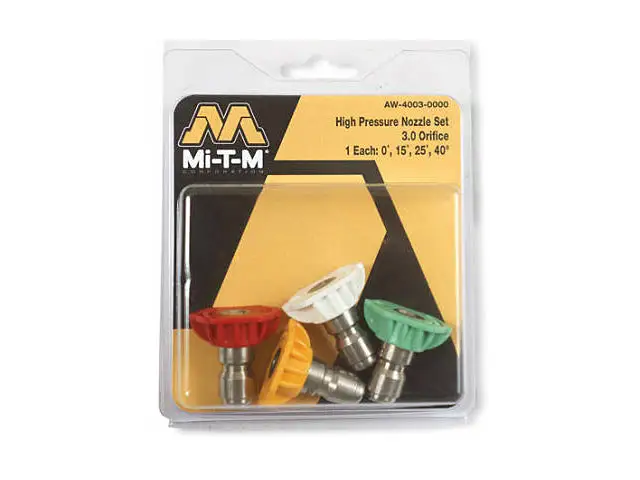 Mi-T-M AW-4035-0000 High Pressure Spray Nozzle 4-Pack