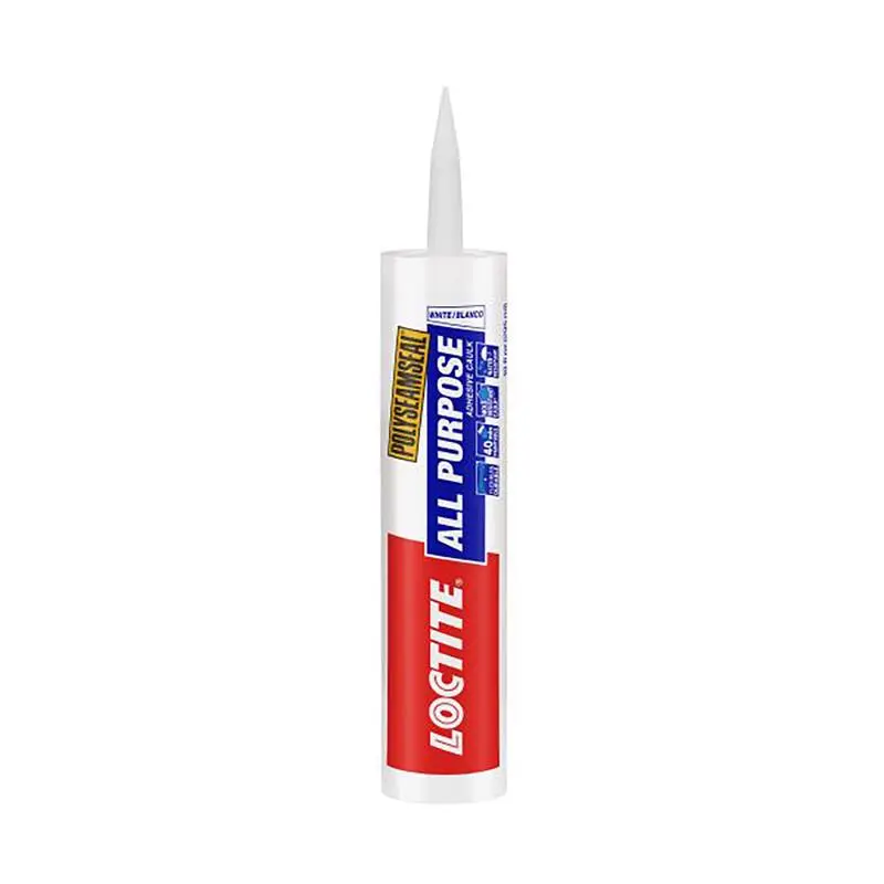 Loctite Polyseamseal White Acrylic Latex Adhesive Caulk 10 oz. Pack 12