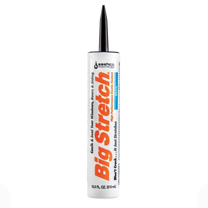 Sashco Big Stretch Black Acrylic Latex Caulk Pack 12