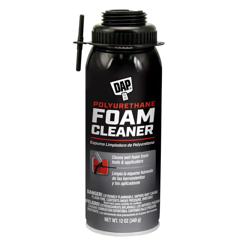 Touch 'n Foam Professional Clear Polyurethane Foam Cleaner 12 oz Pack 12