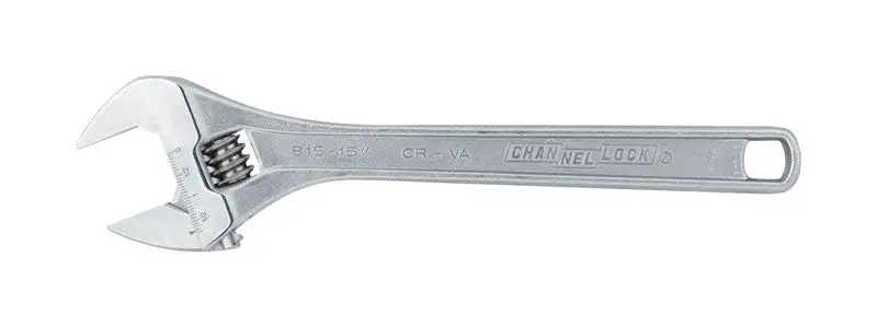Channellock Metric and SAE Adjustable Wrench 10 Inch - 1 Piece