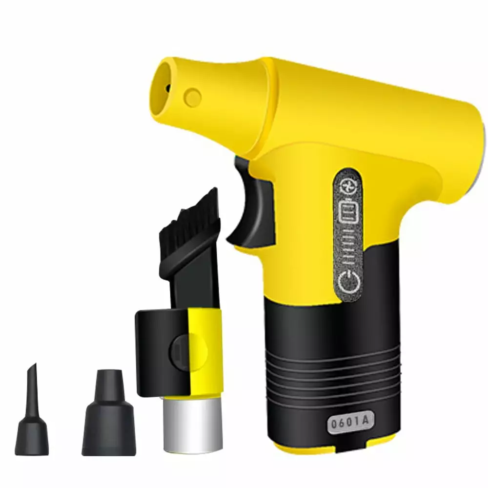 Jet Fan.Motor Fan 120 Blower Compressed Air Tool Handheld Motor Fan Buzhi 120 000rpm Turbofan Type-c Blower Compressed Air...