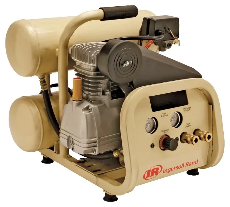 Ingersoll Rand P1IU-A9 Air Compressor, Tool Only, 4 gal Tank, 2 hp, 120 V, 135 psi Pressure, 1 -Stage, 4 cfm Air | Cordles...