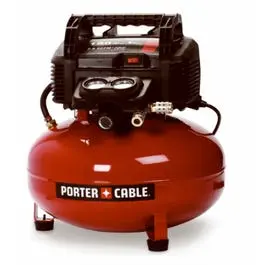 Pancake Tank Compressor 6 Gallon Portable Air Compressor Tools Porter-Cable
