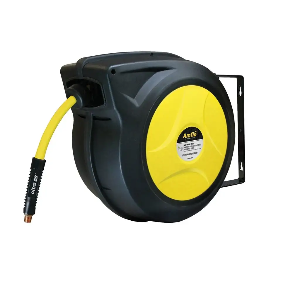 Amflo 588HR-RET Ultra Air Hybrid Air Hose Reel Green 300 PSI