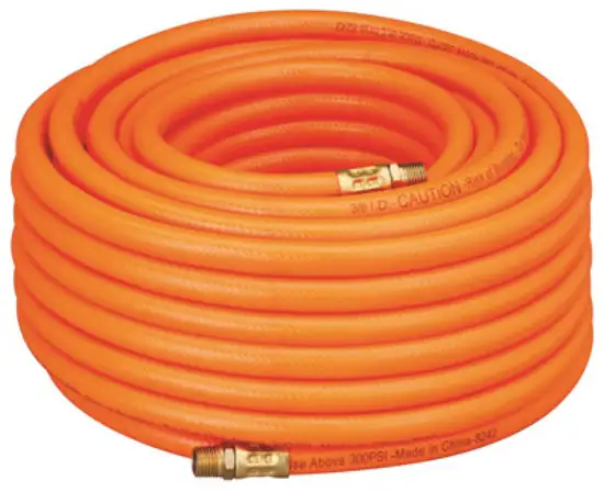 Amflo 576-100A PVC Air Hose Orange 3/8 x 100 Feet