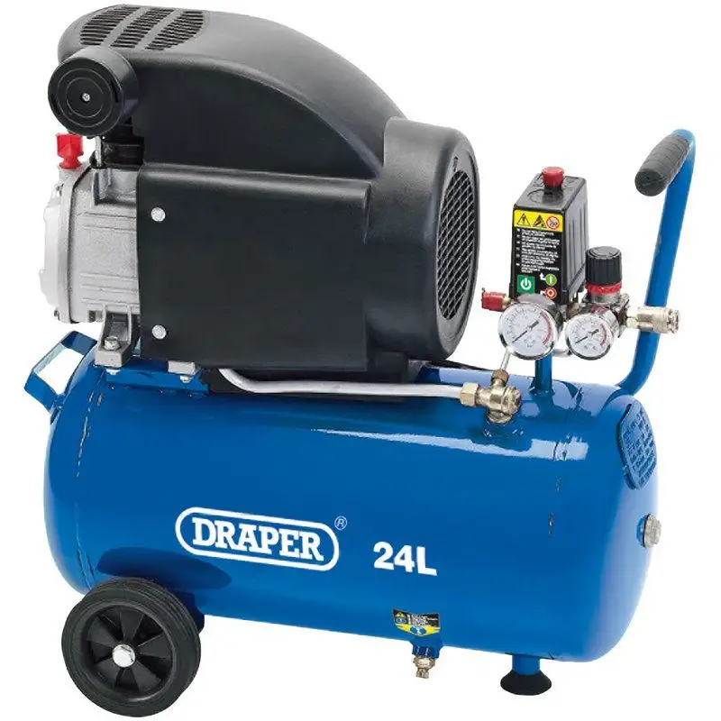Draper DA25/207 Air Compressor, 24L, 1.5kW - (24980)