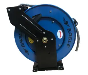 Eagle 1/2 Inch x50 Foot Industrial Air Hose Reel
