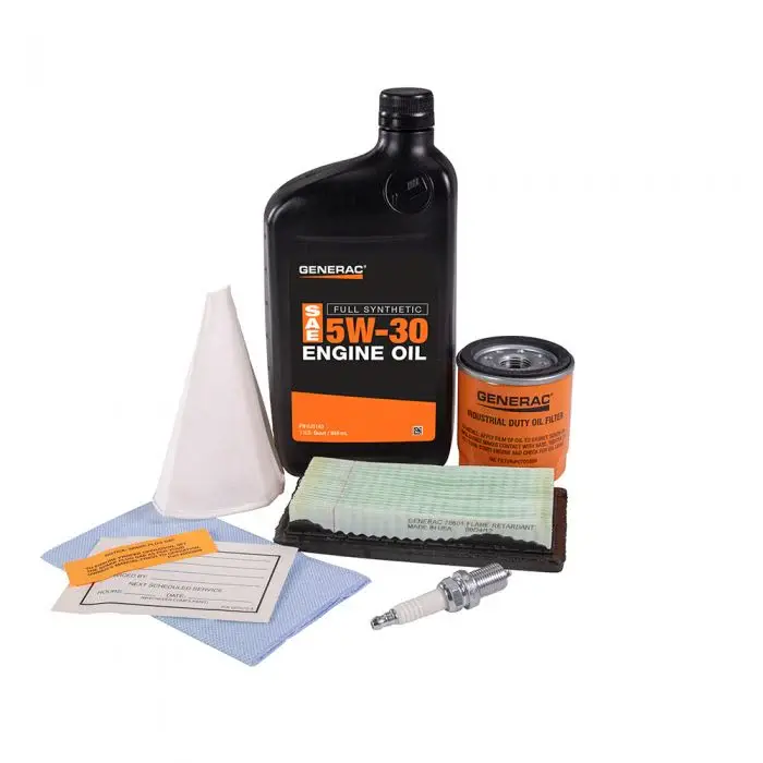 Generac Maintenance Kit 5W-30 Thorough Synthetic Oil 3600-Watt Portable 0J7957A0SM
