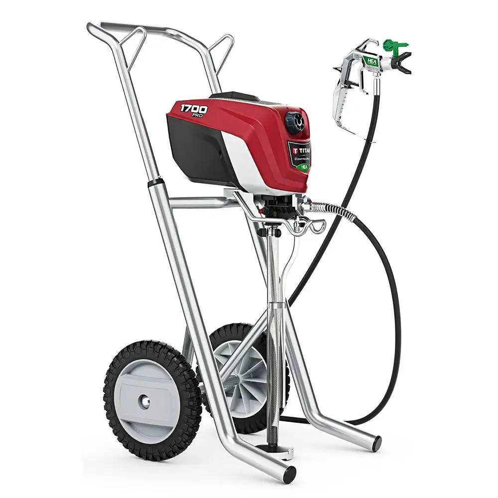 Titan 0580006 ControlMax 1700 Pro Efficient Airless Sprayer Cart 1500 PSI