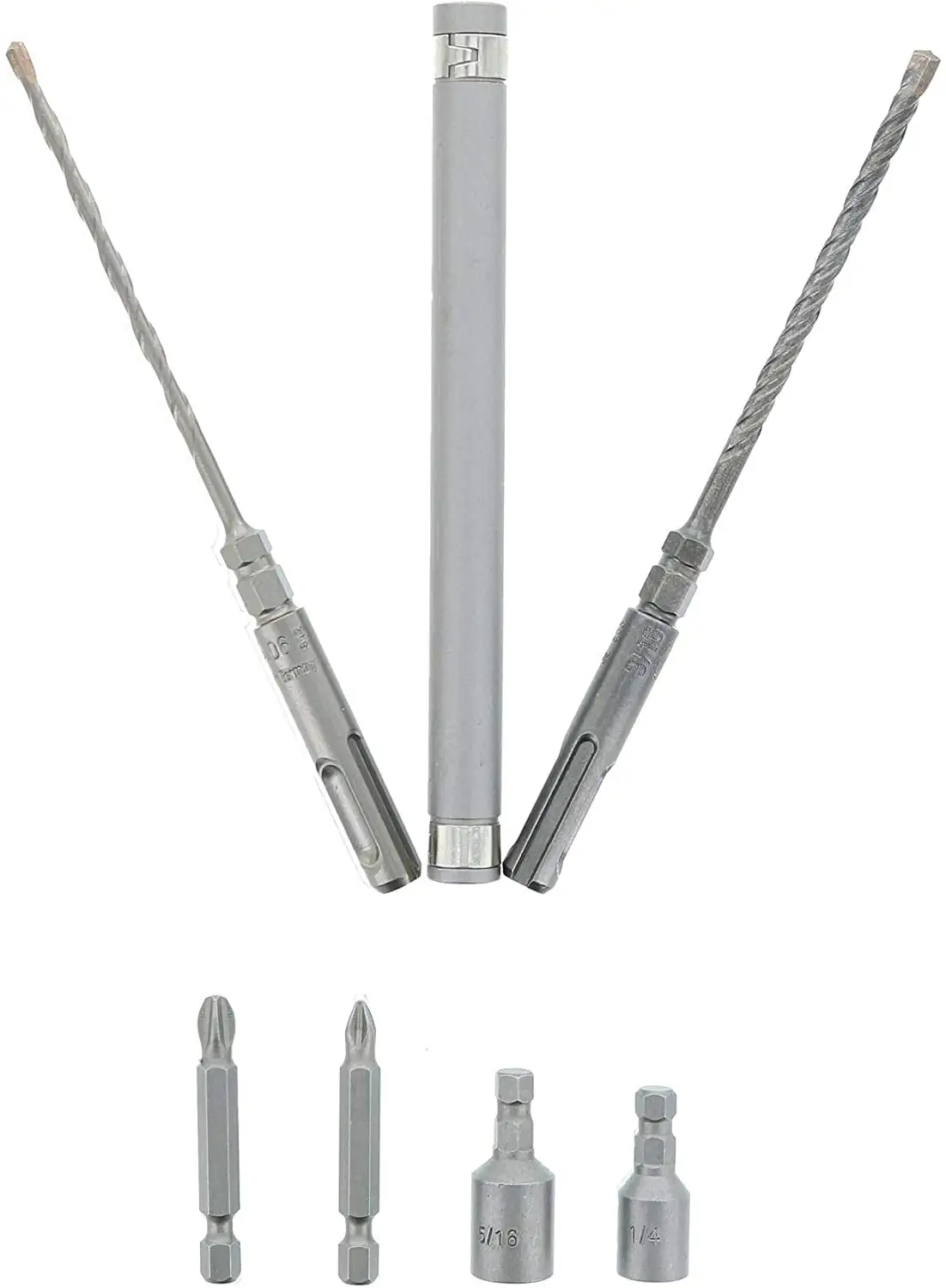 Diablo DMAPL9910-S7 Concrete Anchor Drive Installation Set 7 Piece Secure Fastening