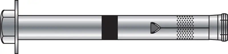 Hillman 3/8 D x 3 L Steel Hex Head Sleeve Anchors 20 Pack