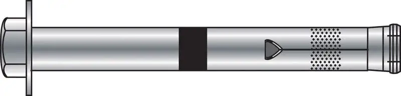 Hillman 3/8 D x 4 L Steel Hex Head Sleeve Anchors 20 Pack