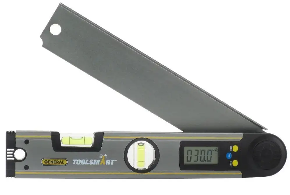 General TS02 ToolSmart Digital Angle Finder Precise Angle Measurements