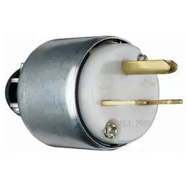 15A Yellow Armored Plug Heavy-Duty Electrical Applications Legrand - Pass u0026 Seymour
