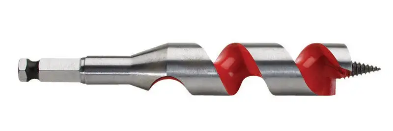 Milwaukee 1 Inch D x 6 Inch L Ship Auger Bit Hardened Steel 1 Piece