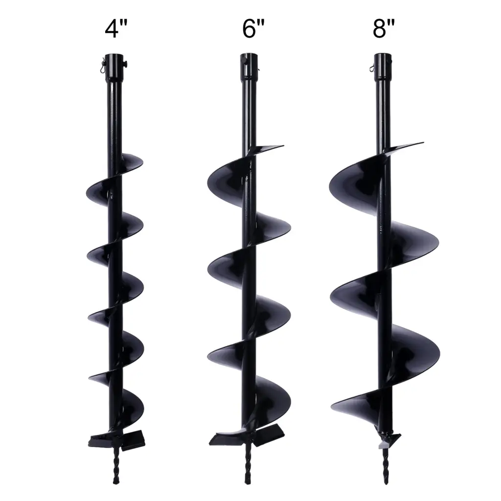 Auger Drill Bit Planting, Bulb Bedding Digging Post Hole Planter Tool g-h