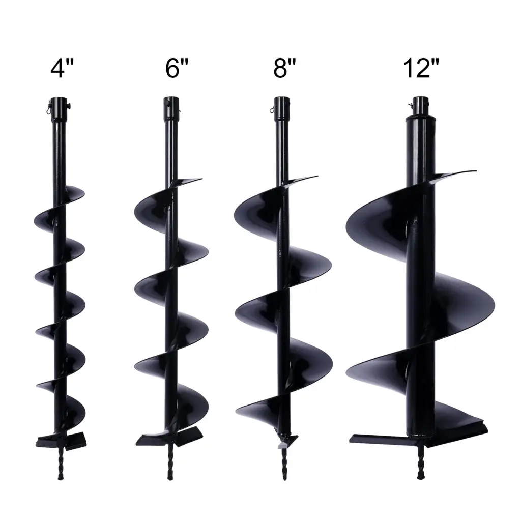 Auger Drill Bit Planting Hole Bulb Bedding Digging Post Hole Planter Tool g-h