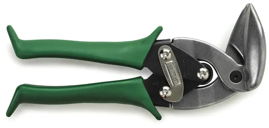 Midwest Snips MWT-6900R Upright Forged Blade Aviation Snip Right-Cut Heavy Duty Metal Shears