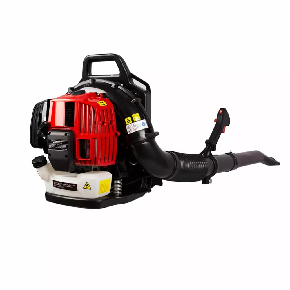 52CC 2 Stroke Backpack Leaf Blower Tube Throttle. 7500 Rpm 530 CFM 248 MPH Cordless Design Multifunctional Blower Kojooin