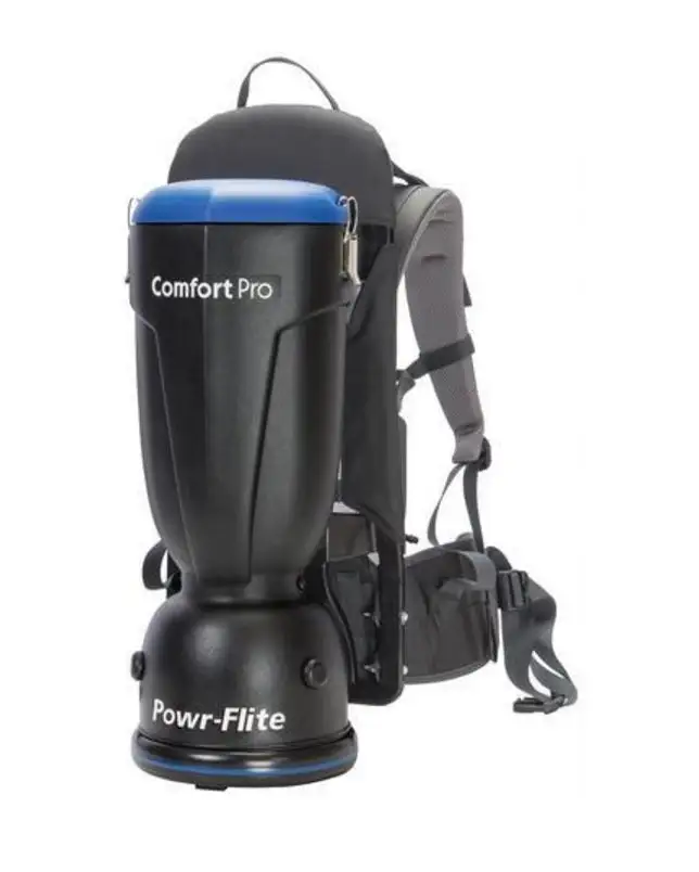 Powr-Flite BP6S 6 Quart Backpack Vacuum Commercial Cleaning