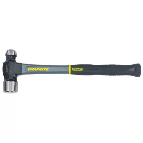 Stanley 54-716 Ball Pein Hammer Graphite 16 Oz Professional Tool