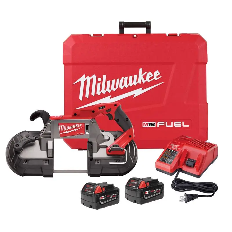 Milwaukee M18 FUEL Cordless Brushless 5 . Deep Cut Band Saw Kit Battery & Charger