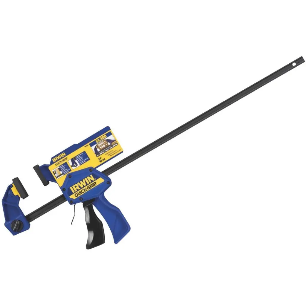 Irwin Quick-Grip 24-Inch One-Hand Bar Clamp 3-1/4-Inch Capacity