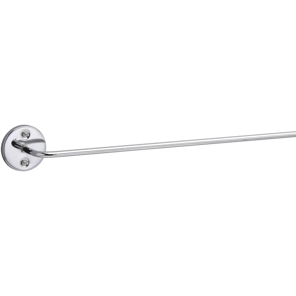 Fundamentals 24" Towel Bar, Shiny metal Non-Slip Pads