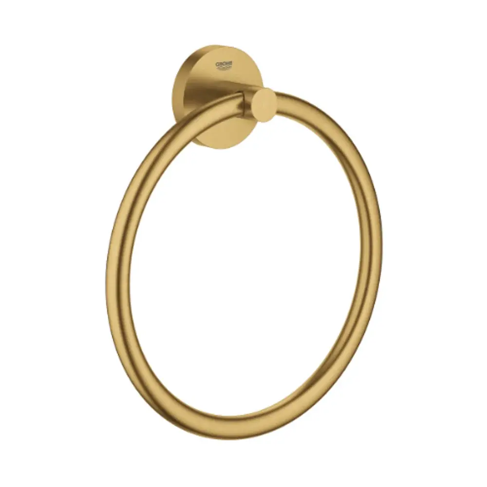 Grohe Towel Ring Soft-touch Cool Sunrise - 40365GN1 - Enhance Your Bathroom Small Bathrooms