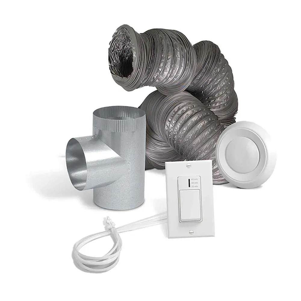 Optional Bathroom Installation Kit, Air Exchangers HRV110 & ERV130