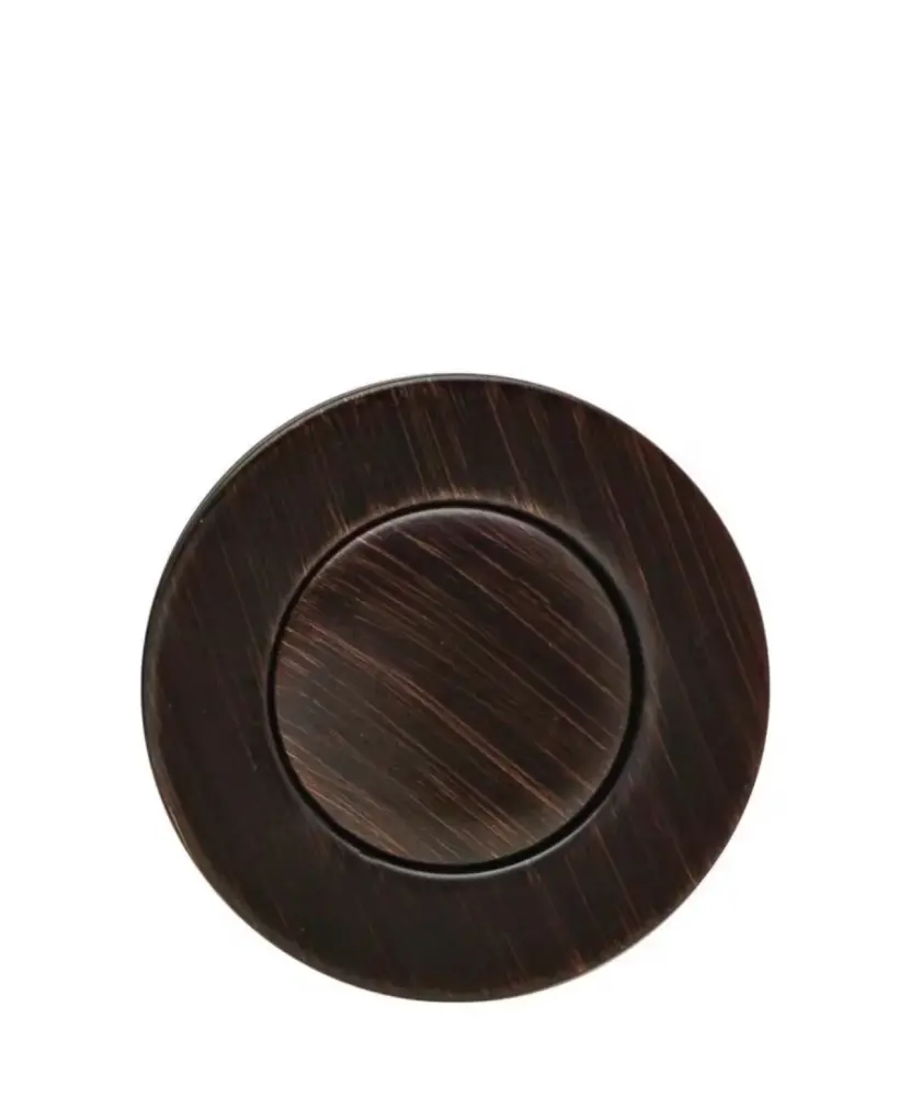 PF Waterworks Bathroom Pop-Up Drain Ball Rod, Matching ABS Body w/ Overflow, 1.6-2" Sink Hole, Oil Rubbed Rustic gold Dama...