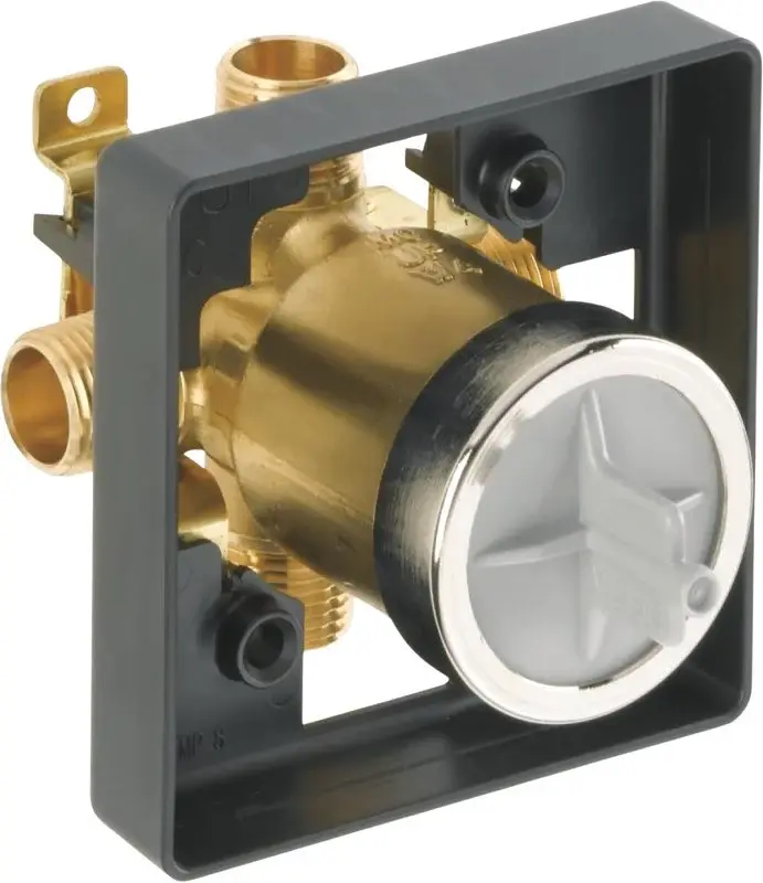 Delta MultiChoice R10000-UNBX Rough- Valve, 1/2 Connection, NPT x Female Sweat, Warm alloy Body SharkBite