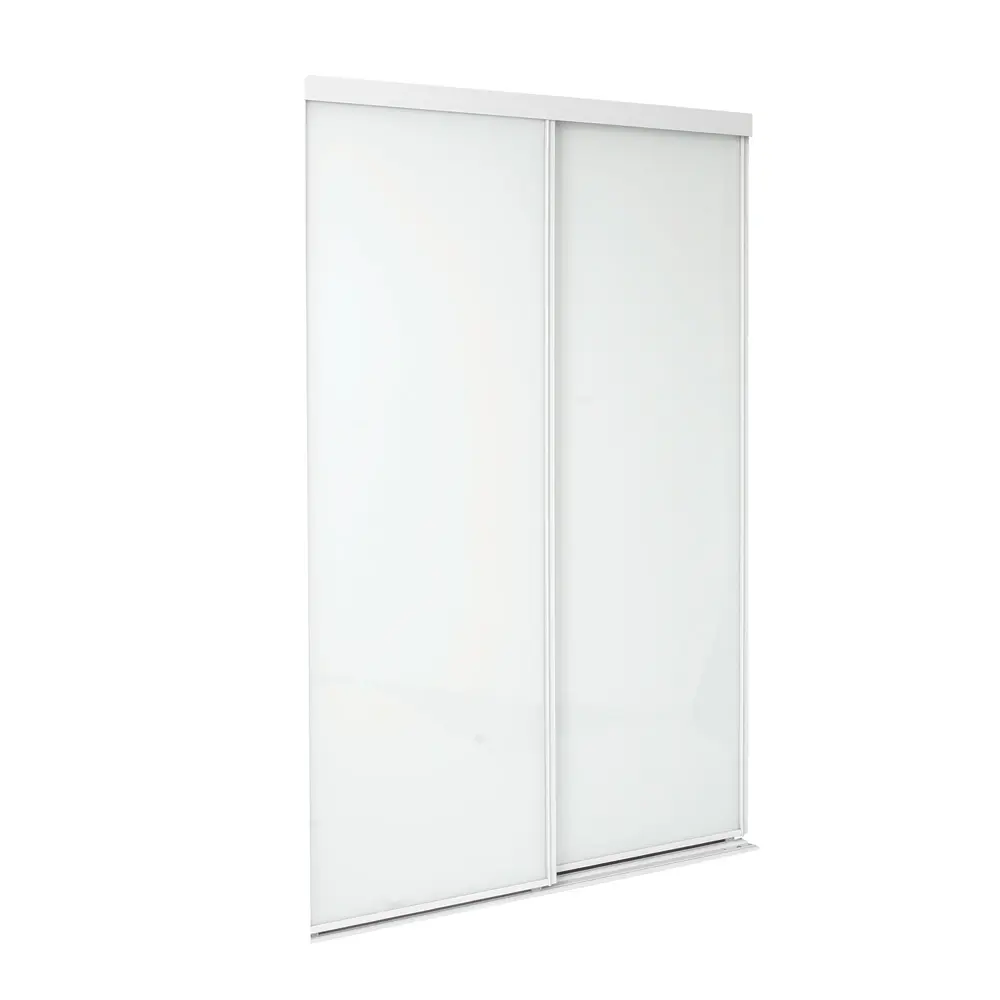 Deluxe Colored Glass Sliding Door, 48" x 80.5"