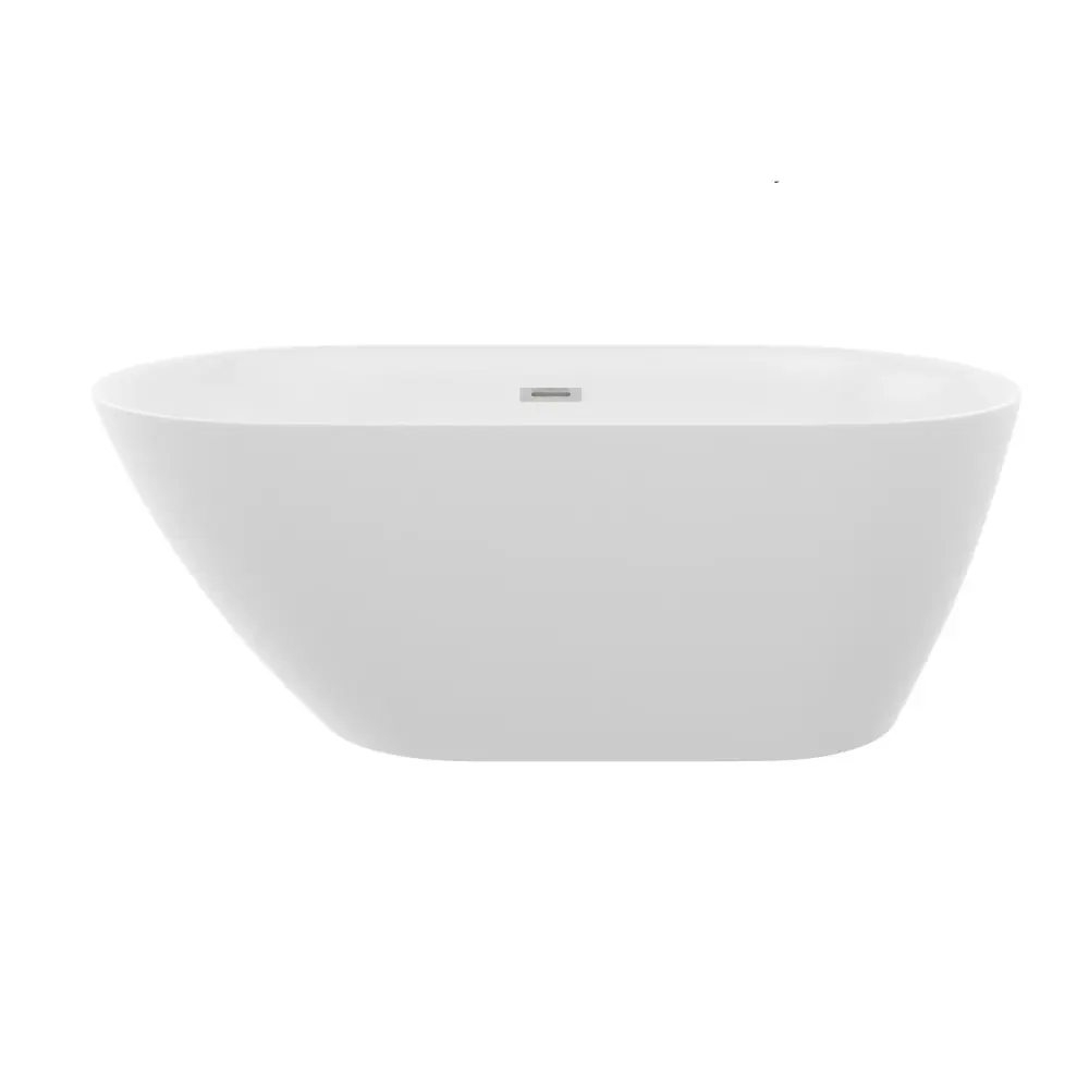 Glossy Freestanding Bathtub Pop Up Drain