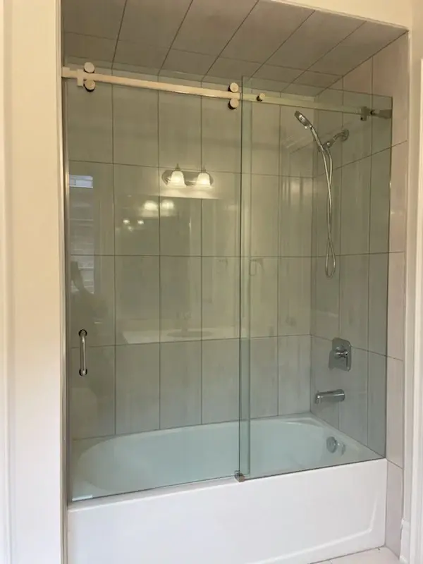 ISLSYS11PSS Polish Rust-proof Steel Edge Shower Sliding System