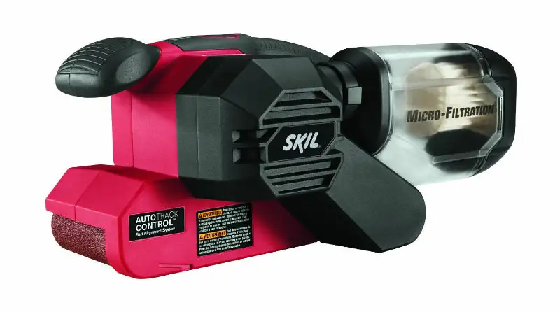 Skil 7510-01 Belt Sander Pressure Control 3x18 6.0 Amp Woodworking Tool