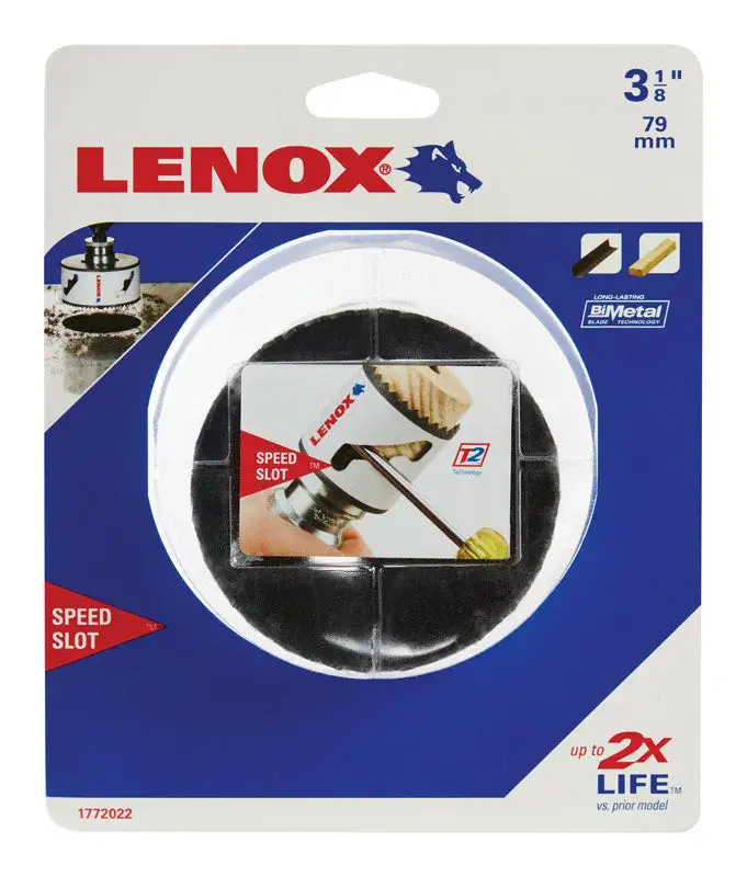 Lenox Speed Slot 2 Inch Bi-Metal Hole Saw Efficient Cutting