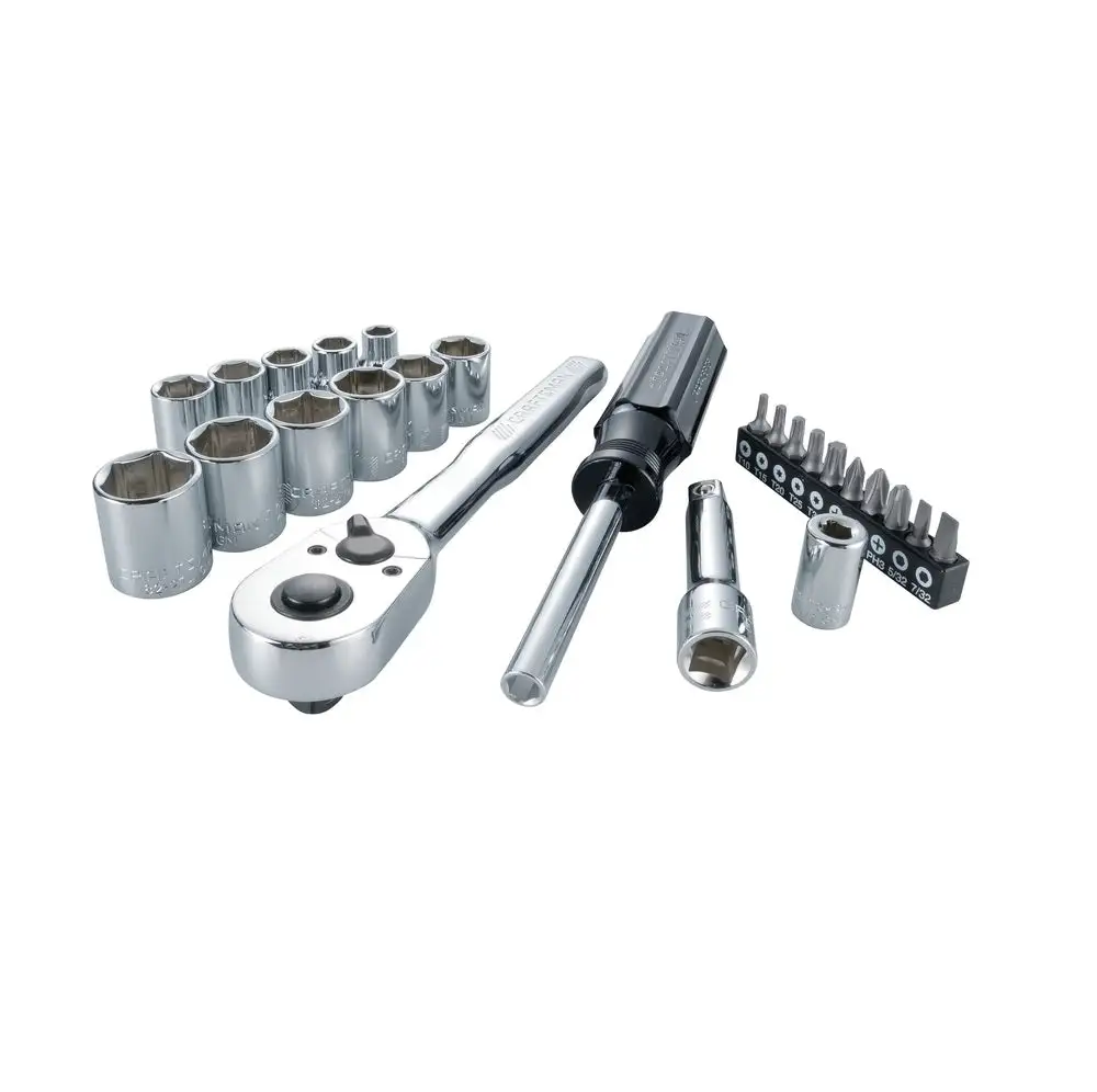 Craftsman CMMT12007 Right Angle Bit Driver Set 24 Piece Tight Spaces