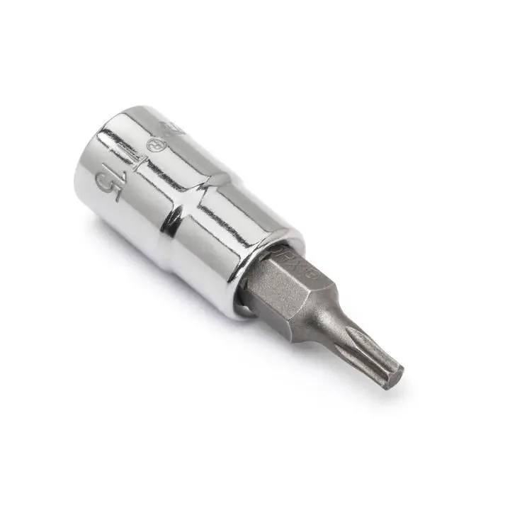 Apex Tool Group 1/4 Inch Drive Torx Bit Socket T15 Durable Construction