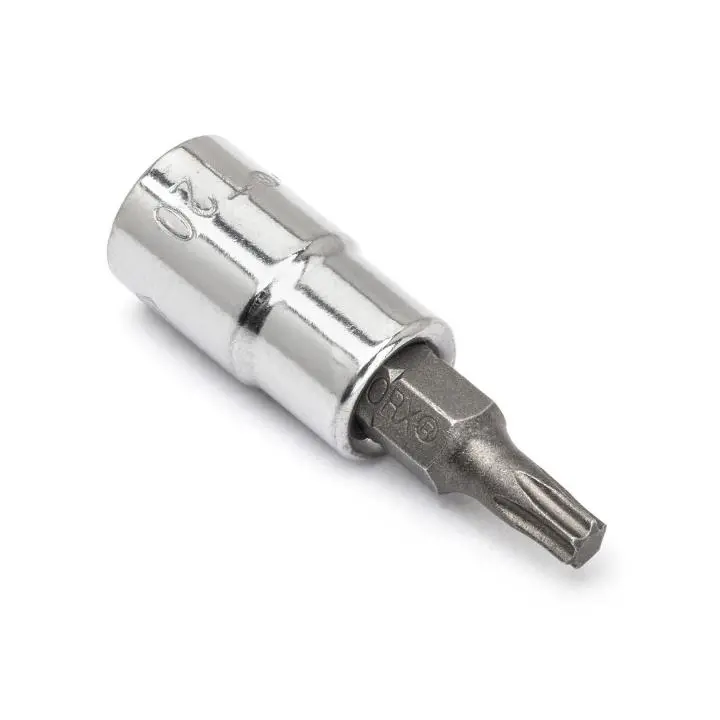 Apex Tool Group 1/4 Inch Drive Torx Bit Socket T20 Professional Use