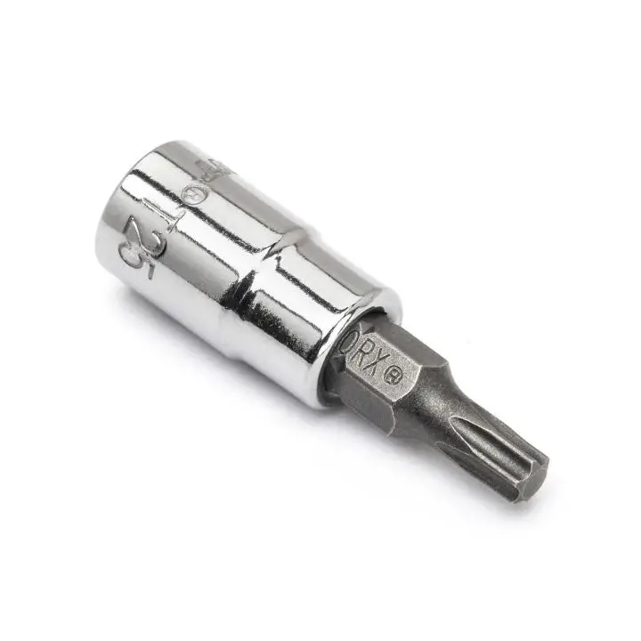 Apex Tool Group 1/4 Inch Drive Torx Bit Socket T25 High Quality Tool