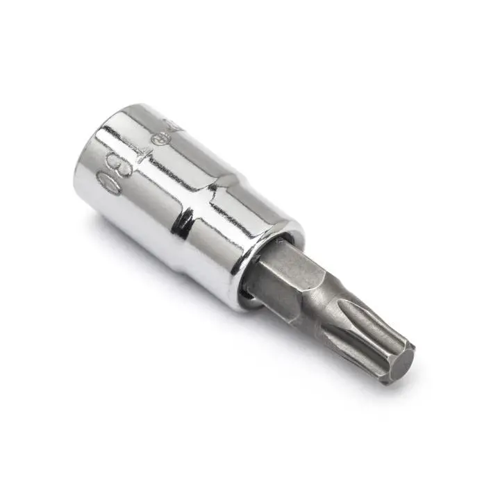 Apex Tool Group 1/4 Inch Drive Torx Bit Socket T30 Heavy Duty Use