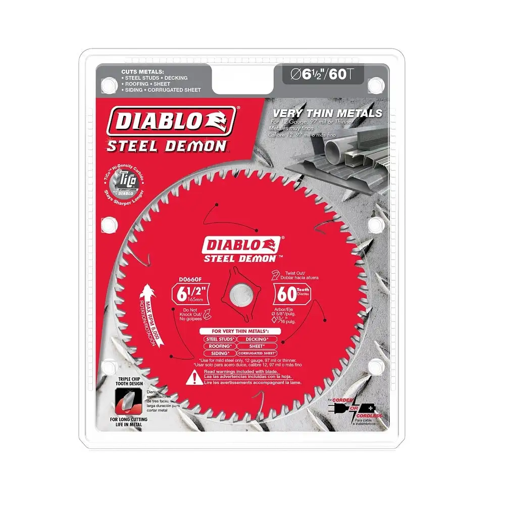 Diablo DOU250JBW10 Curved Contact Edge Oscillating Blade 2-1/2 Inch Tough Materials
