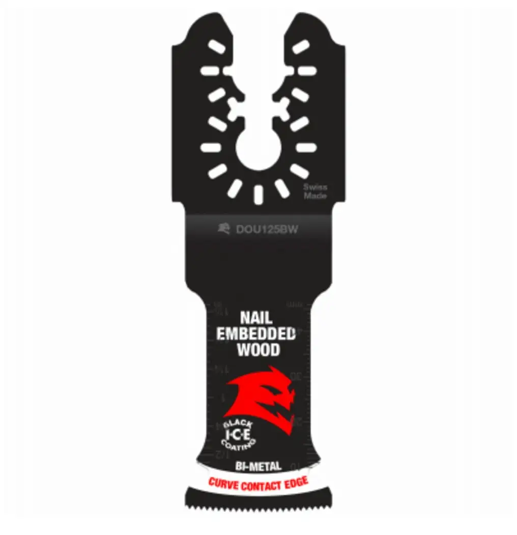 Diablo DOU125BW3 Universal Fit Bi-Metal Oscillating Blade 1-1/4 Inch Wood and Metal