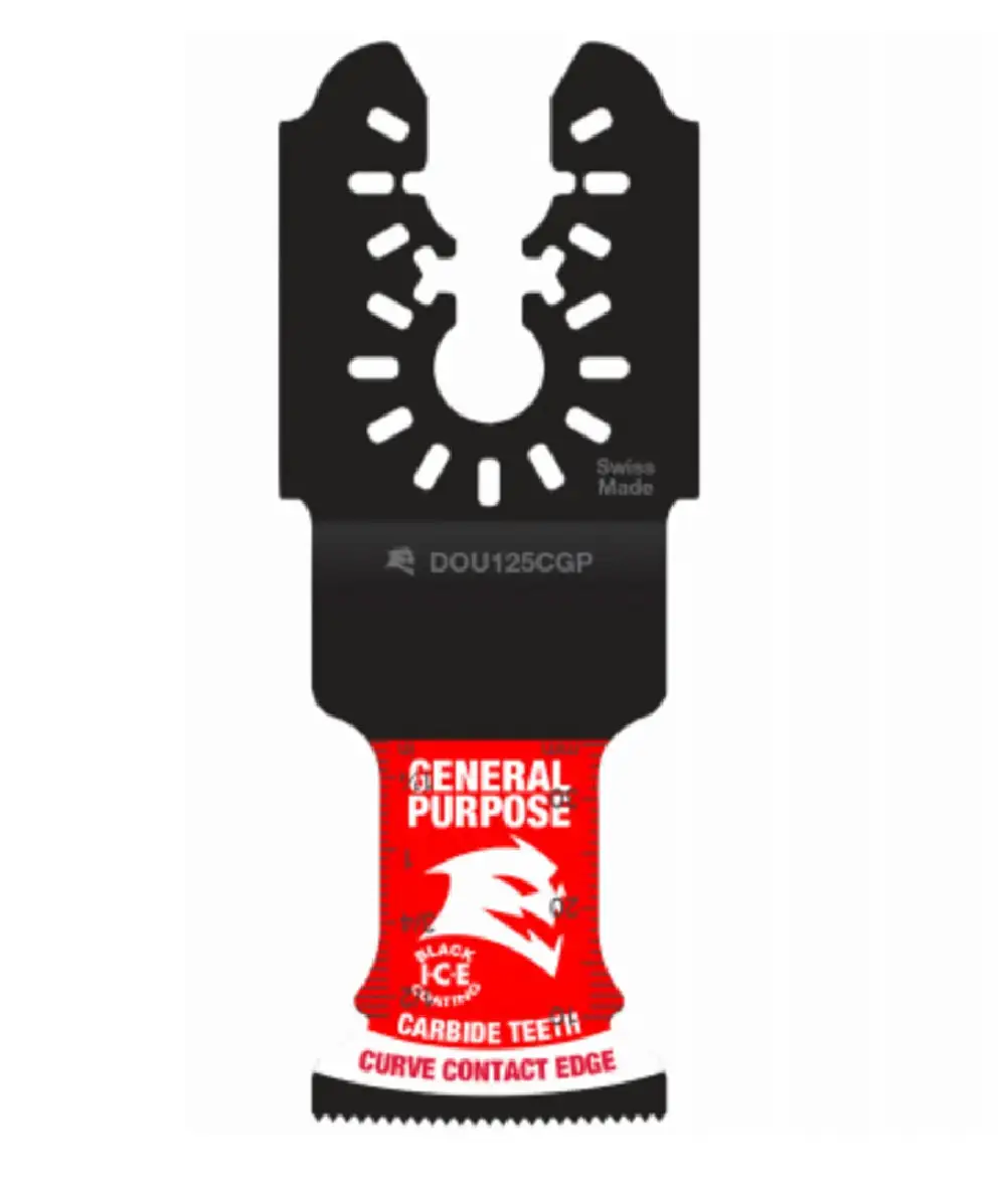 Diablo DOU125CGP3 Universal Fit Carbide Oscillating Blade 1-1/4 Inch General Purpose